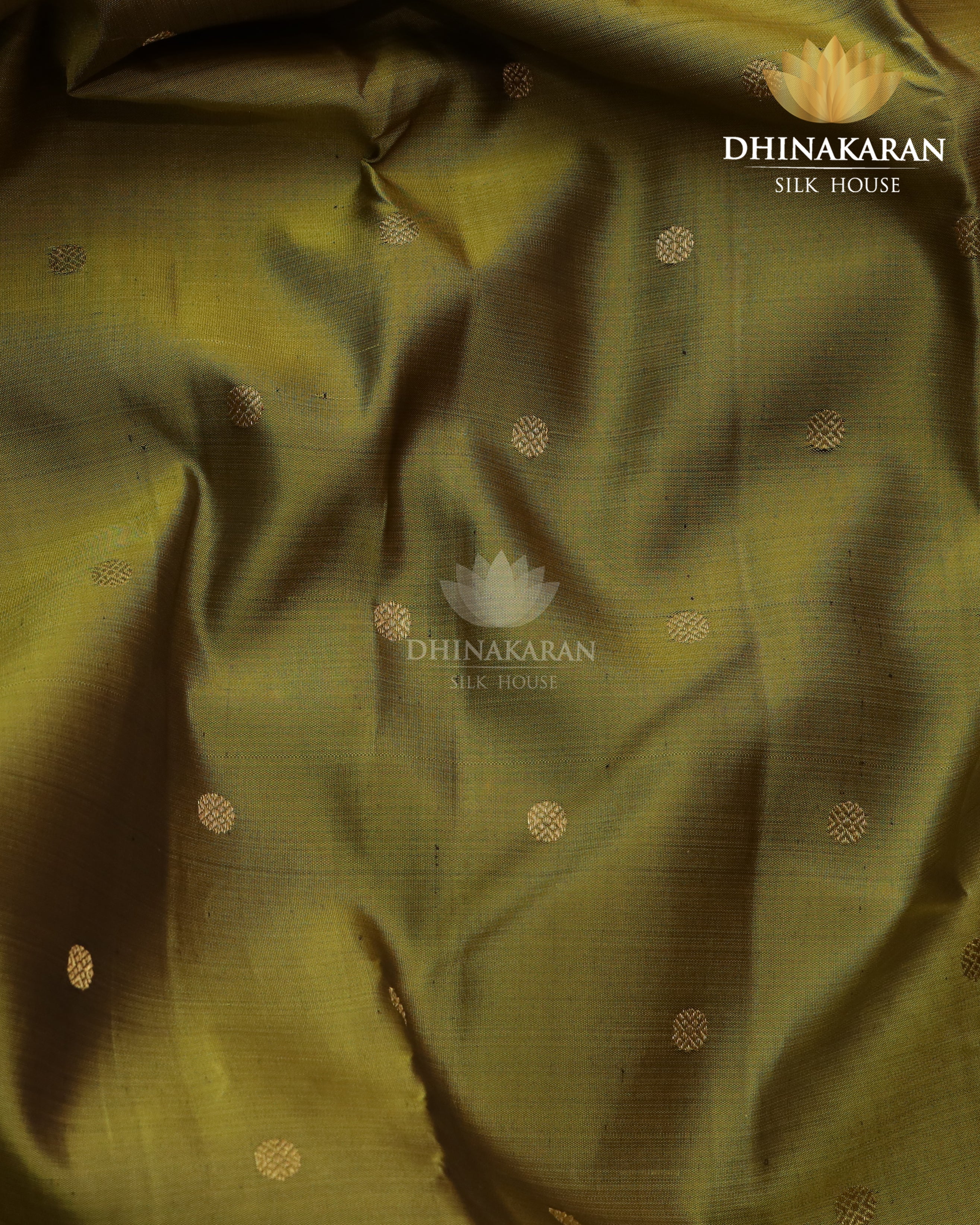 Olive Green Kanjivaram-sar2726