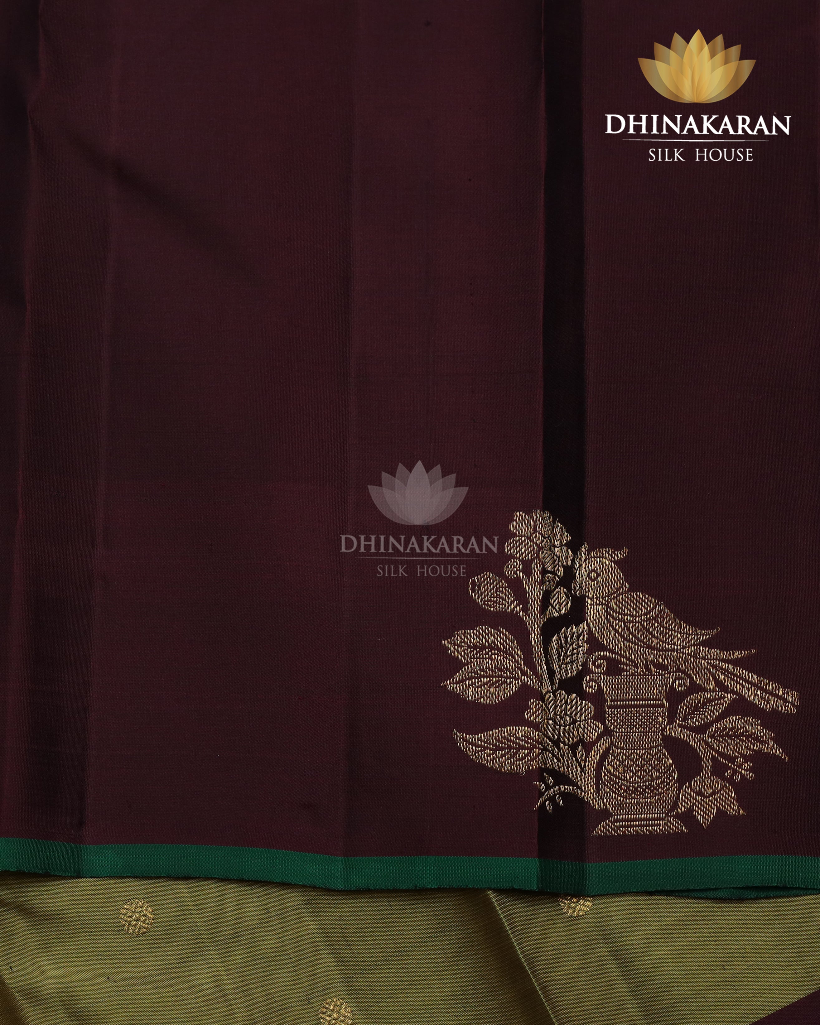Olive Green Kanjivaram-sar2726