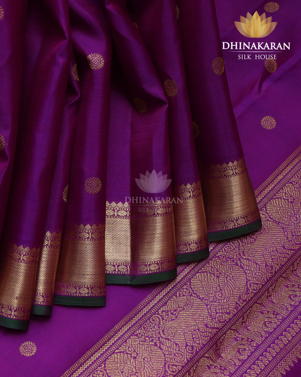 Violet Colour Kanjivaram-sau2698
