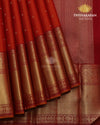 Burnt Orange Kanjivaram-sau3020