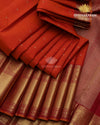 Burnt Orange Kanjivaram-sau3020