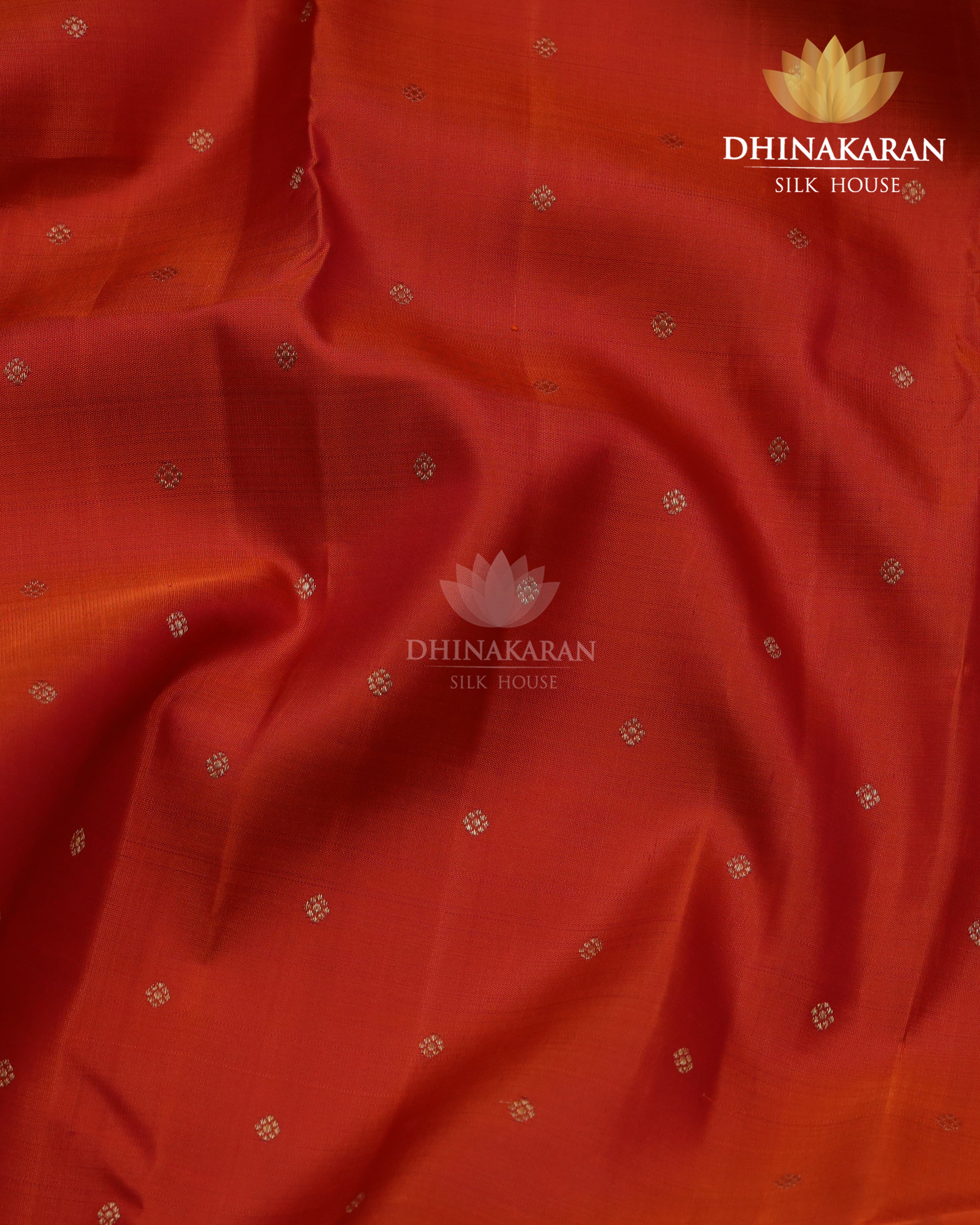 Burnt Orange Kanjivaram-sau3020