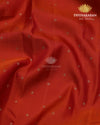 Burnt Orange Kanjivaram-sau3020