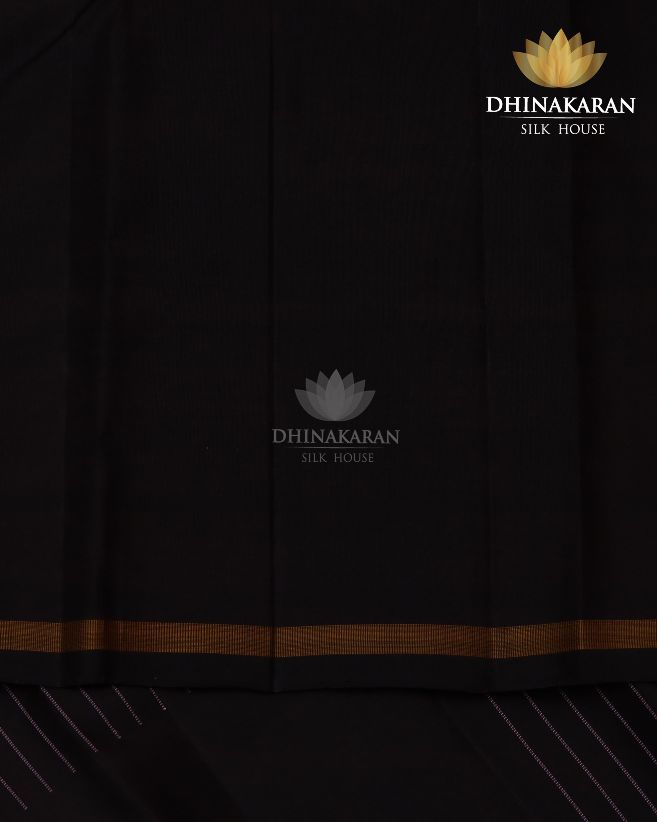 Black Borderless Kanjivaram-sar1002