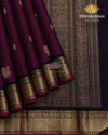 Wine Colour Kanjivaram-sau3036
