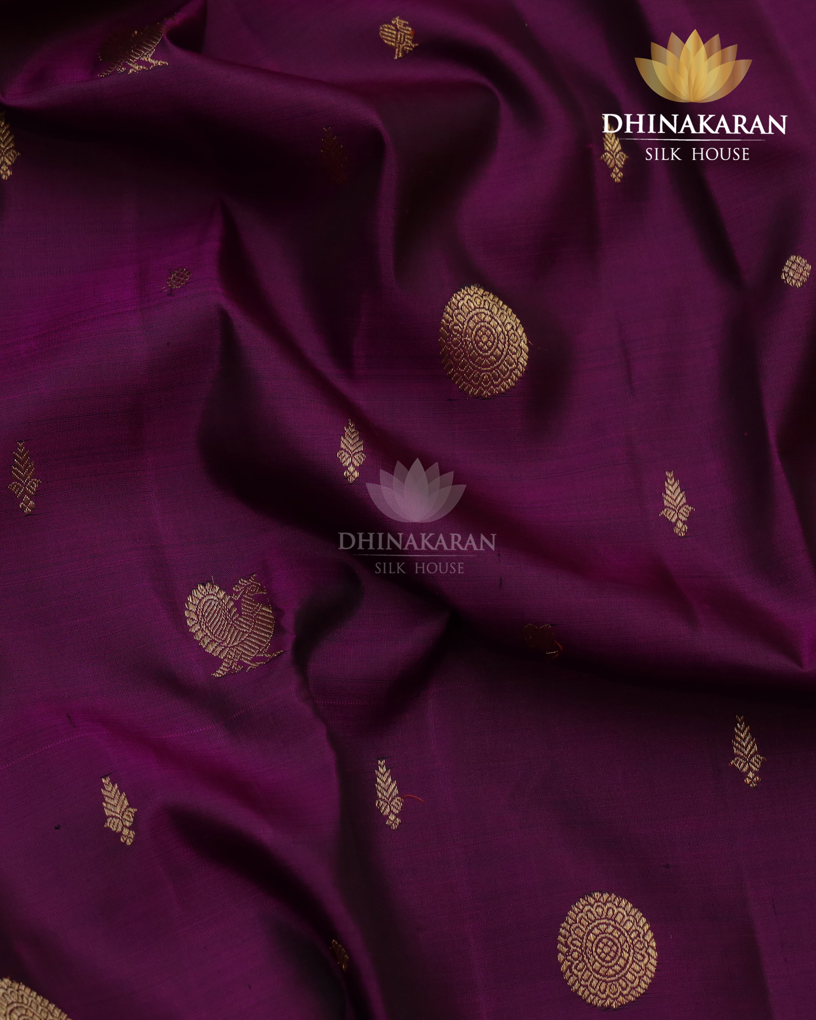 Wine Colour Kanjivaram-sau3036