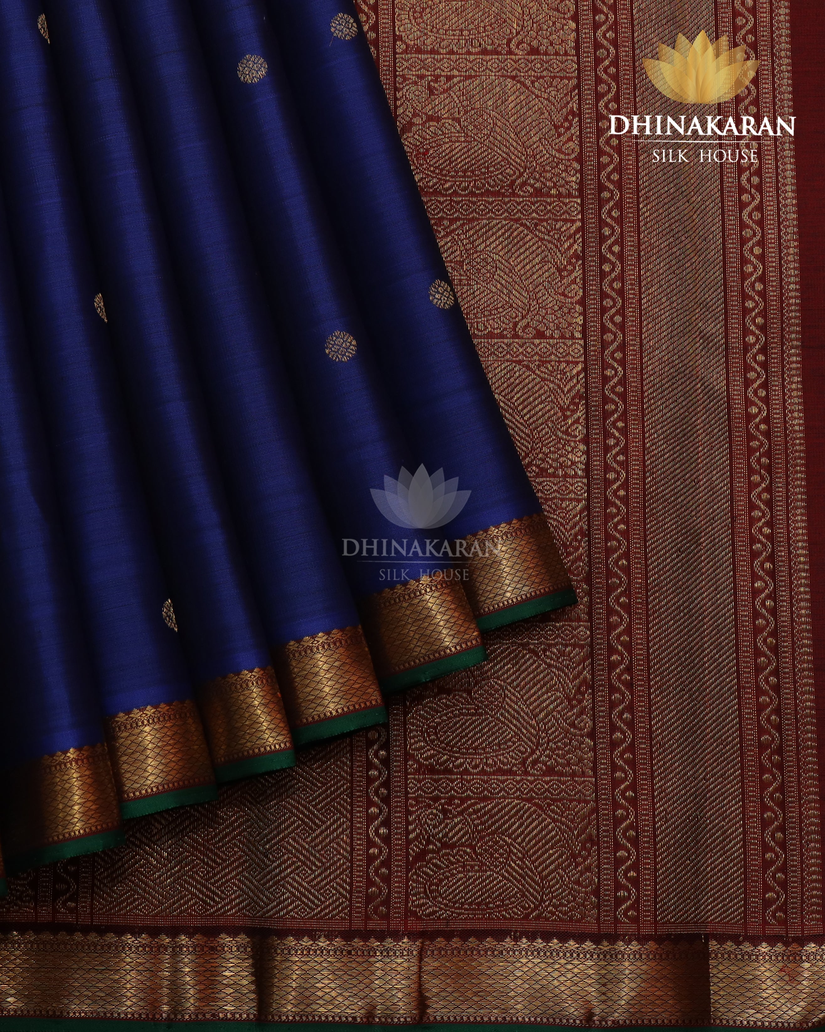 Midnight Blue Kanjivaram-sar2740