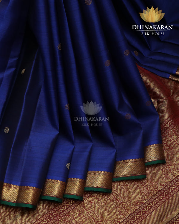 Midnight Blue Kanjivaram-sar2740