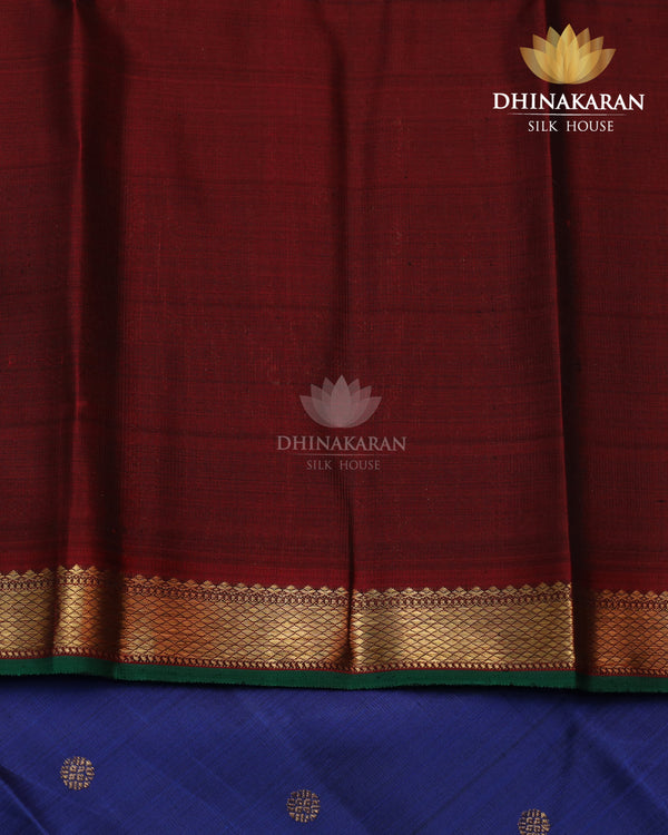 Midnight Blue Kanjivaram-sar2740