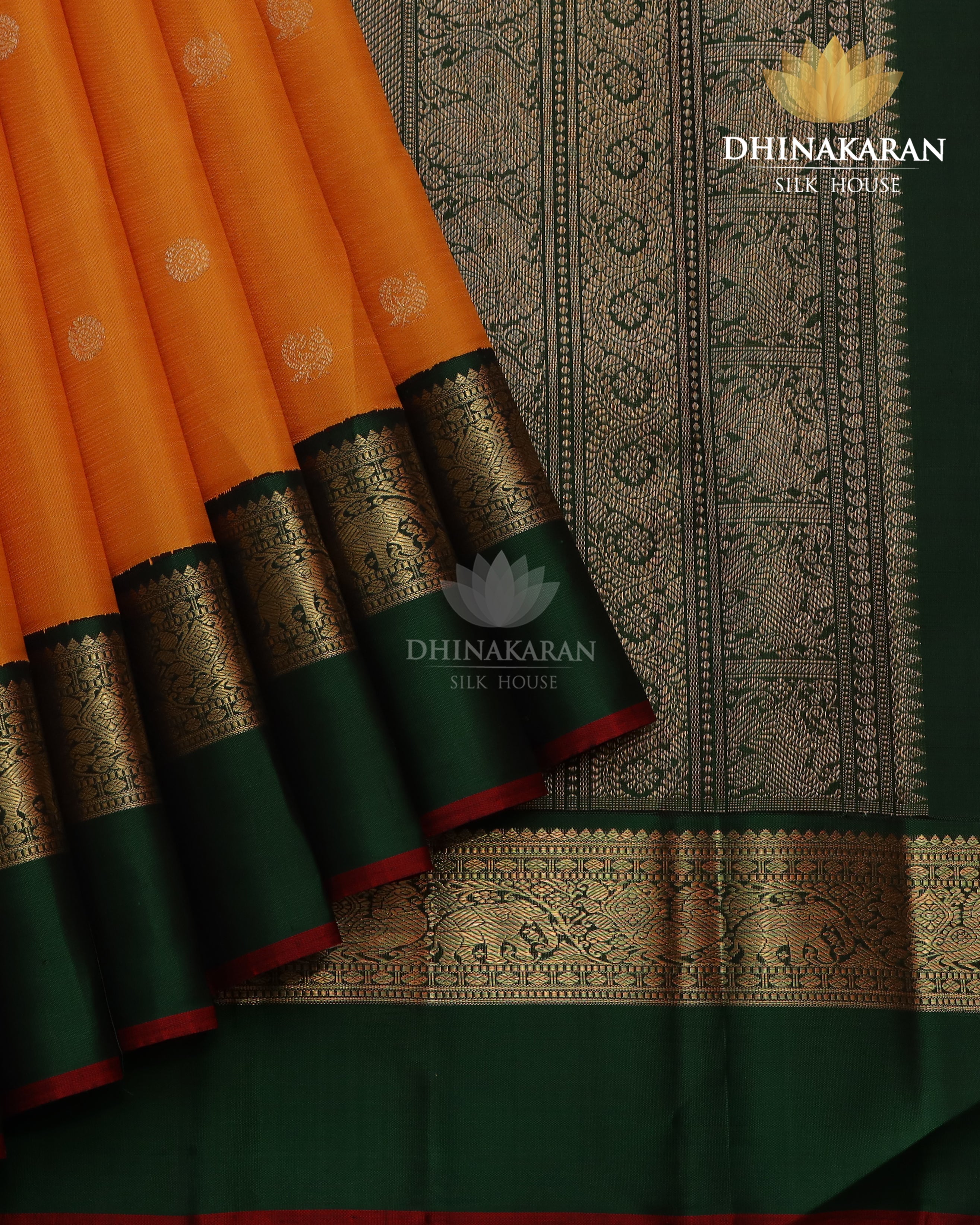 Mustard Yellow Kanjivaram-sau3048