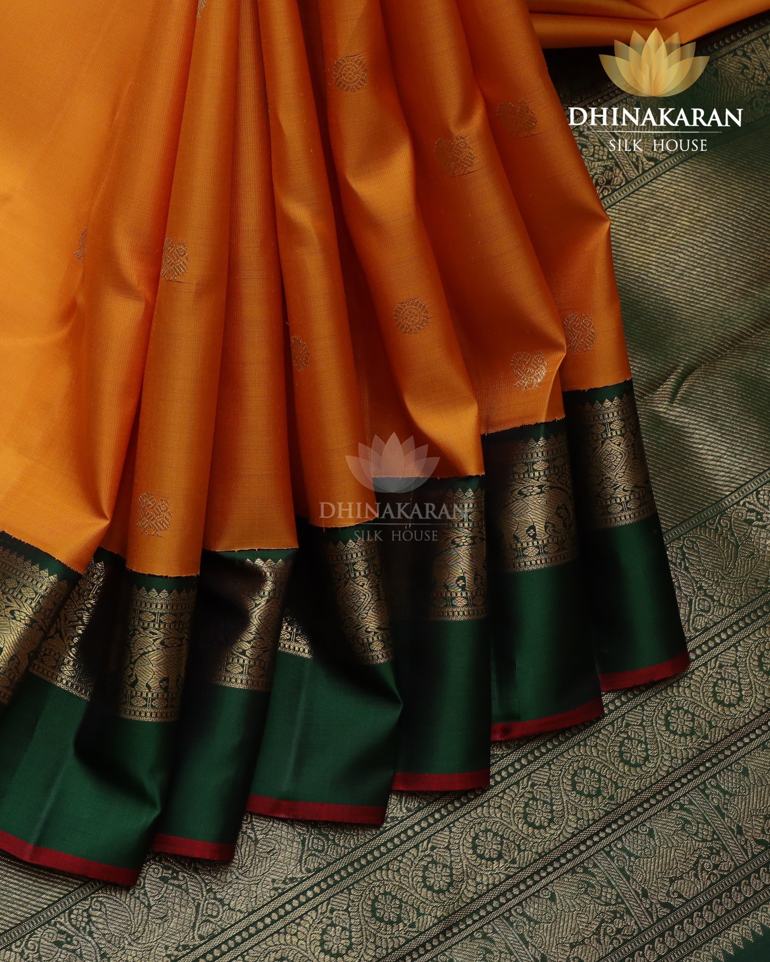 Mustard Yellow Kanjivaram-sau3048