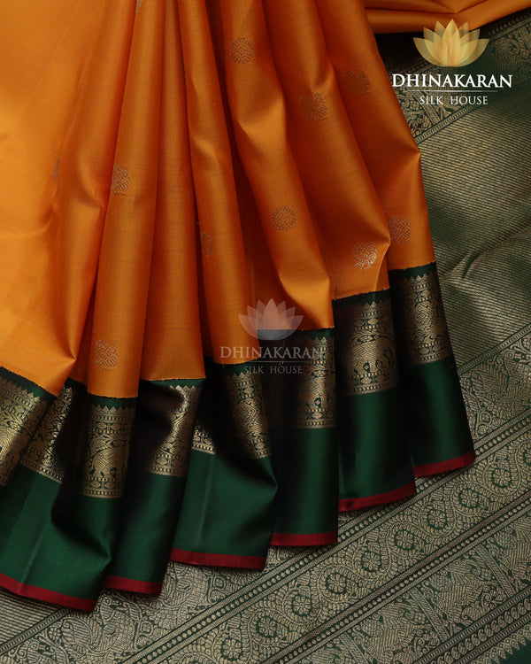 Mustard Yellow Kanjivaram-sau3048