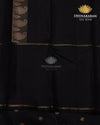 Black Silk On Silk Kanjivaram-sar988