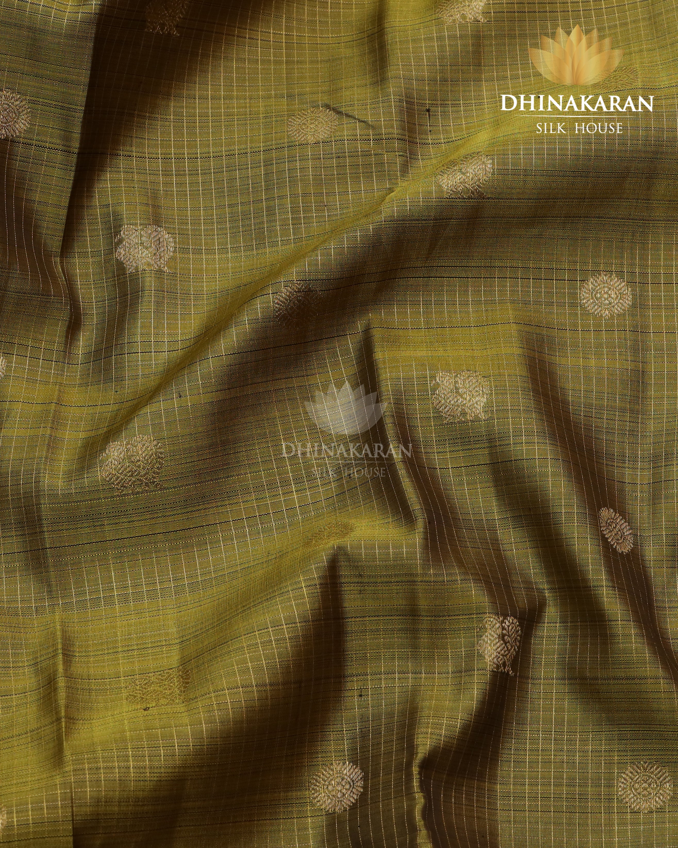 Olive Green Kanjivaram-sar2752