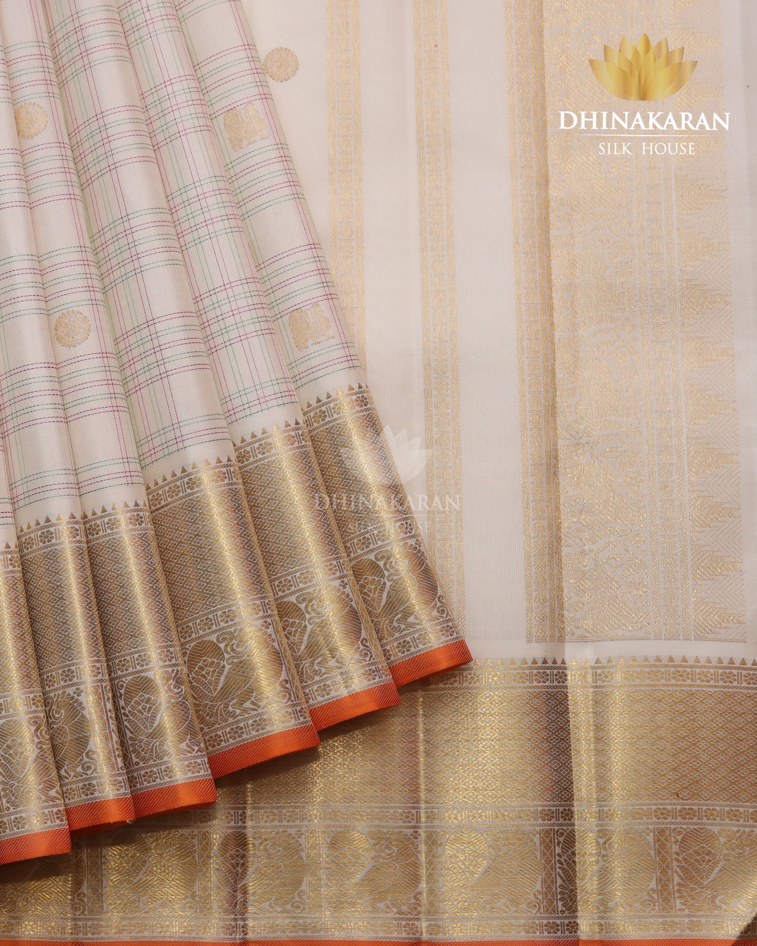 Pearl White Kanjivaram-sau2432