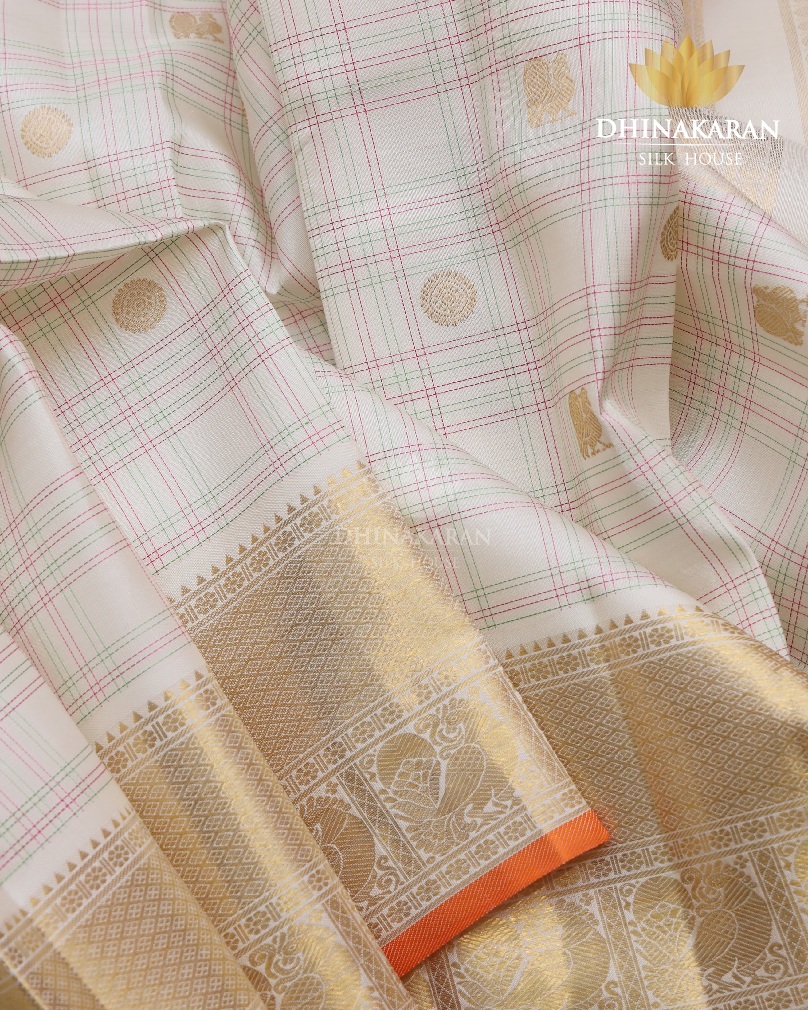 Pearl White Kanjivaram-sau2432