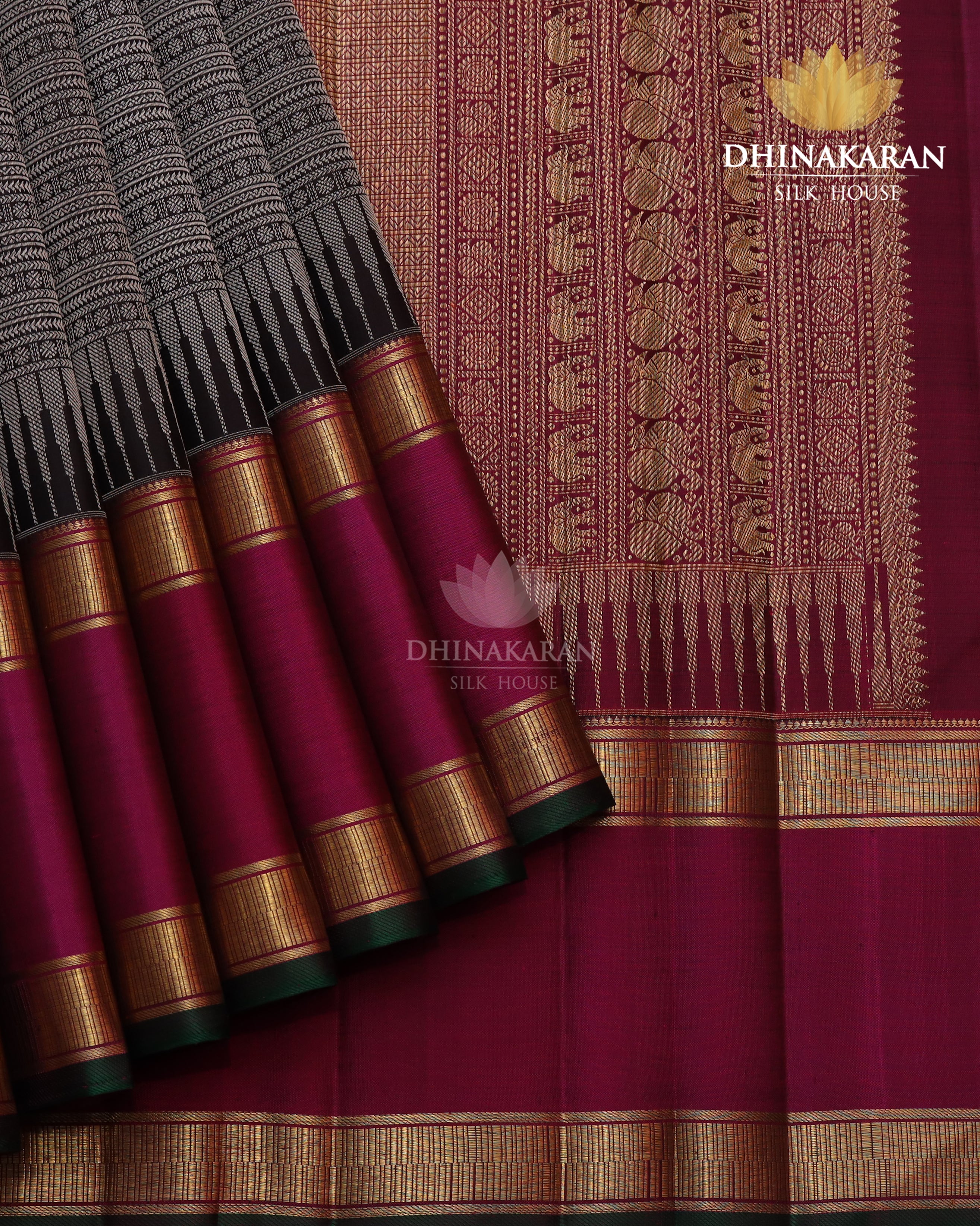 Black Kanjivaram-sau3266