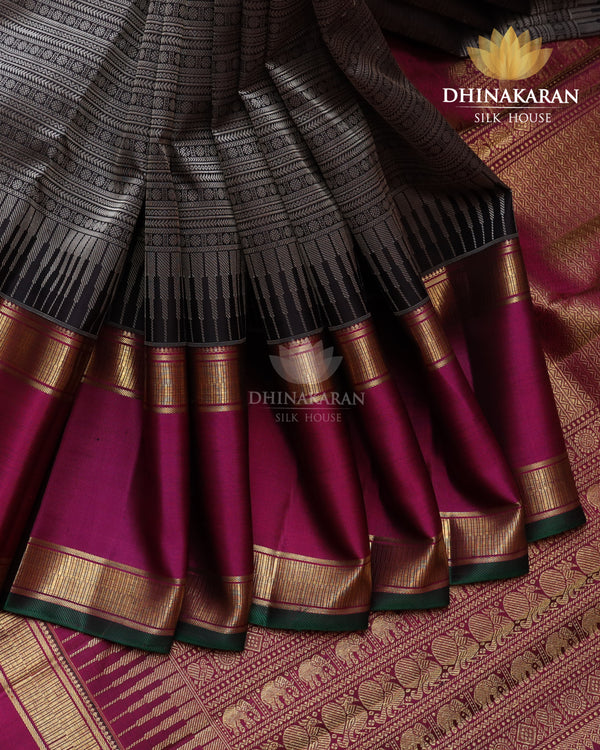 Black Kanjivaram-sau3266