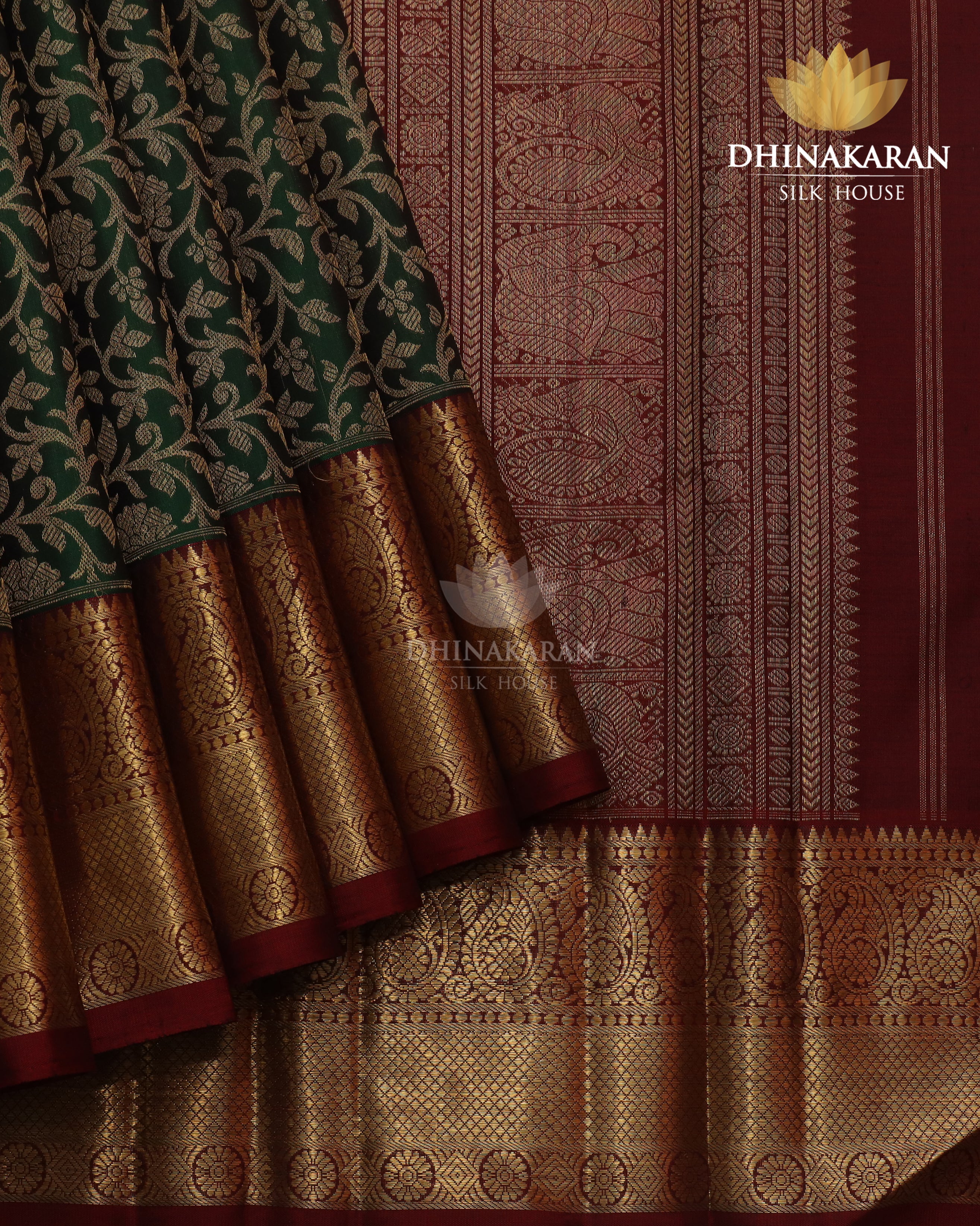 Contrast Brocade Kanjivaram-sv200