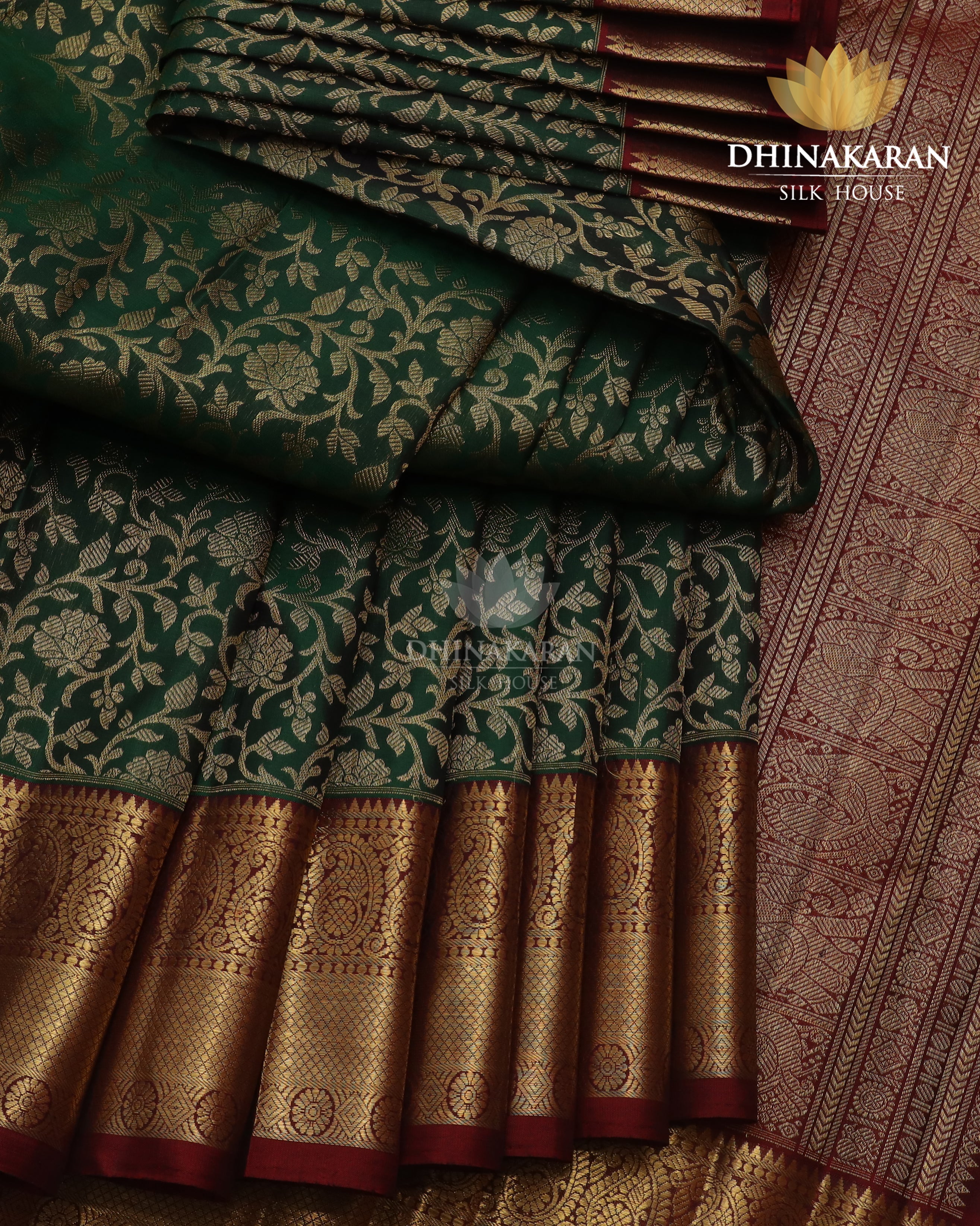 Contrast Brocade Kanjivaram-sv200