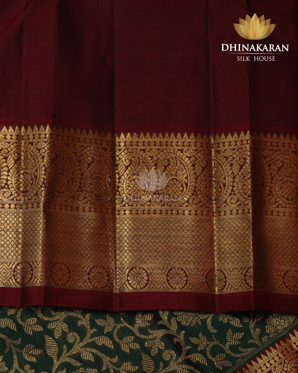 Contrast Brocade Kanjivaram-sv200