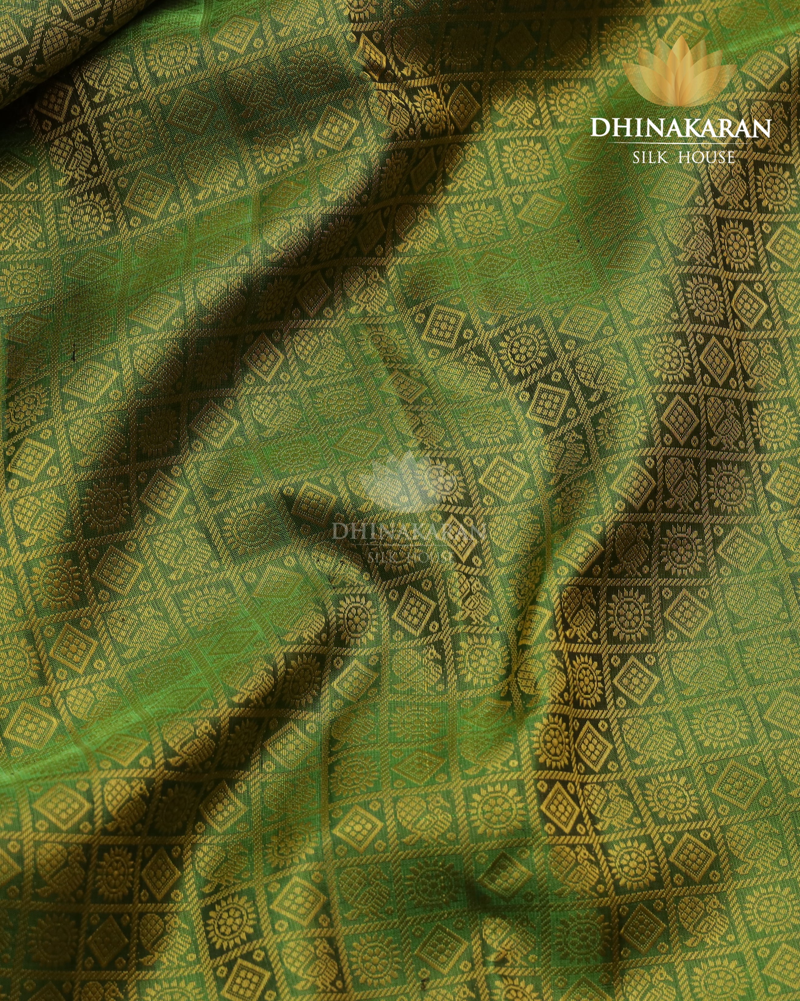 Alli Green Kanjivaram-sau2456