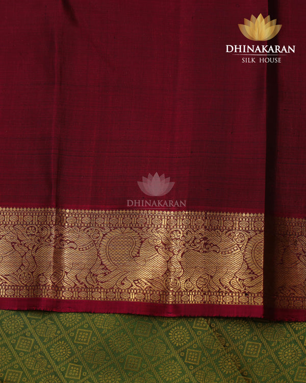 Alli Green Kanjivaram-sau2456