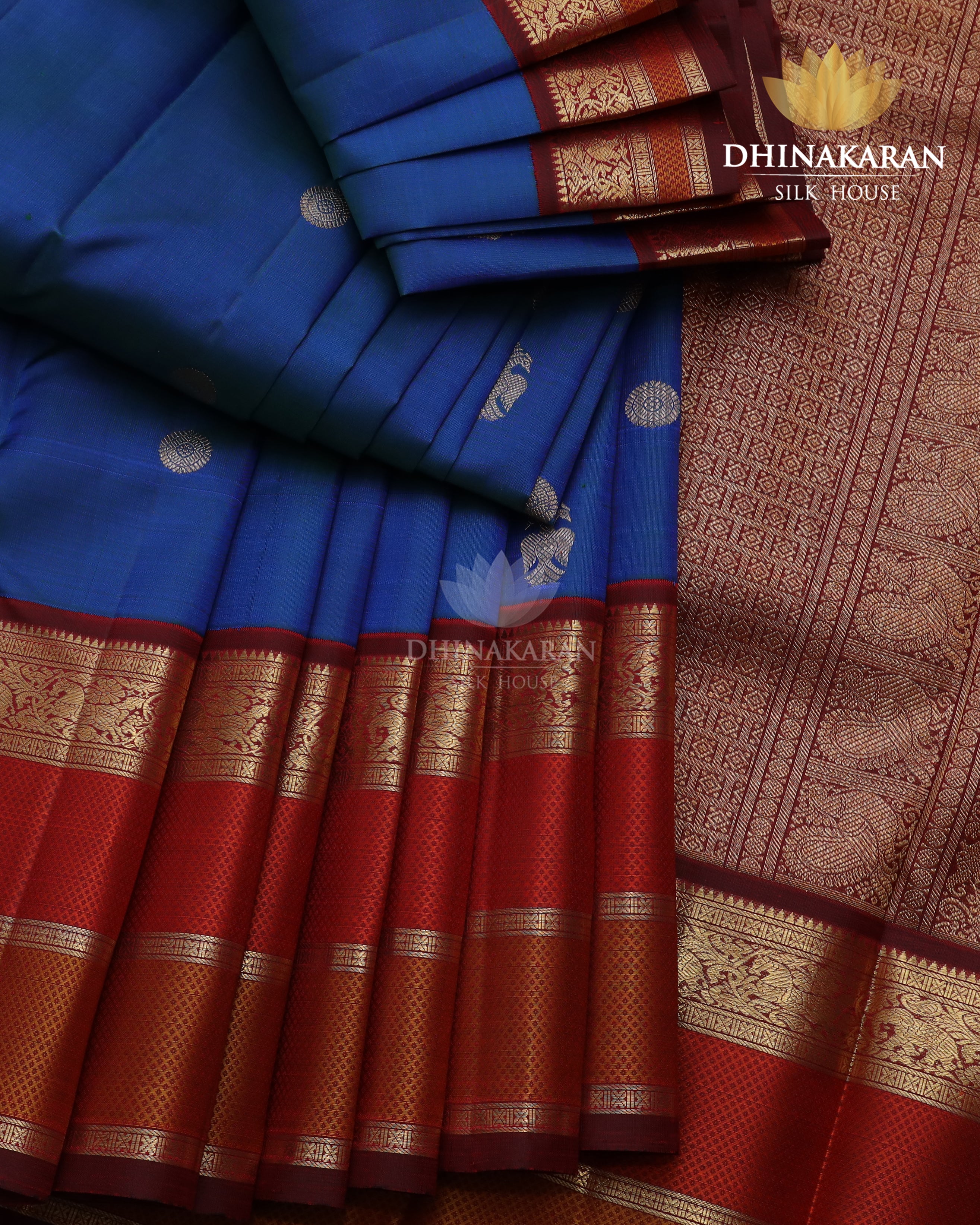 Gandaberunda Butta Kanjivaram-sau3296