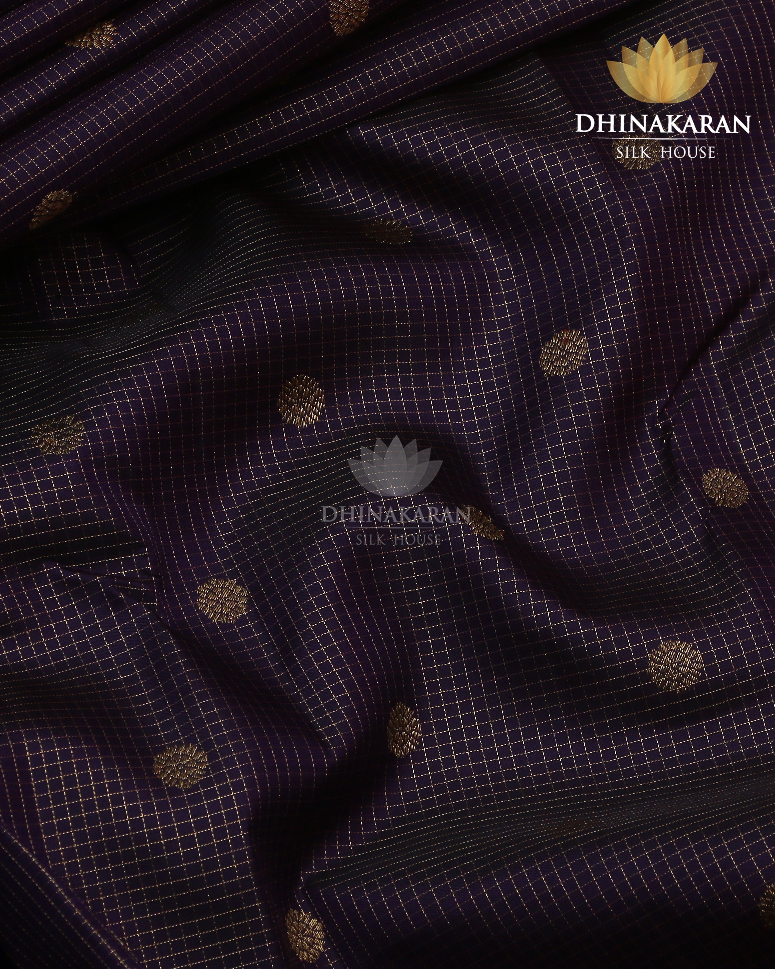 Deep Purple Kanjivaram-sau774