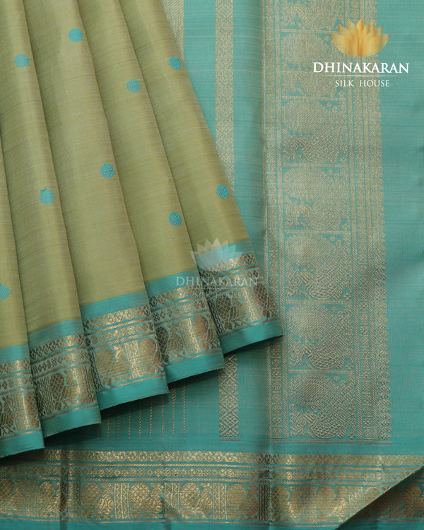 Pastel Green Kanjivaram-sau2638