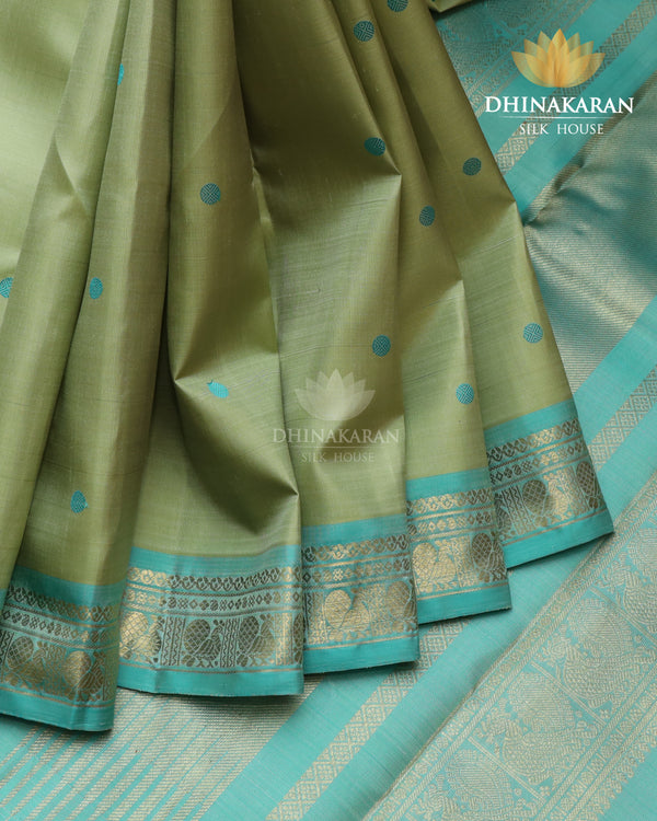 Pastel Green Kanjivaram-sau2638