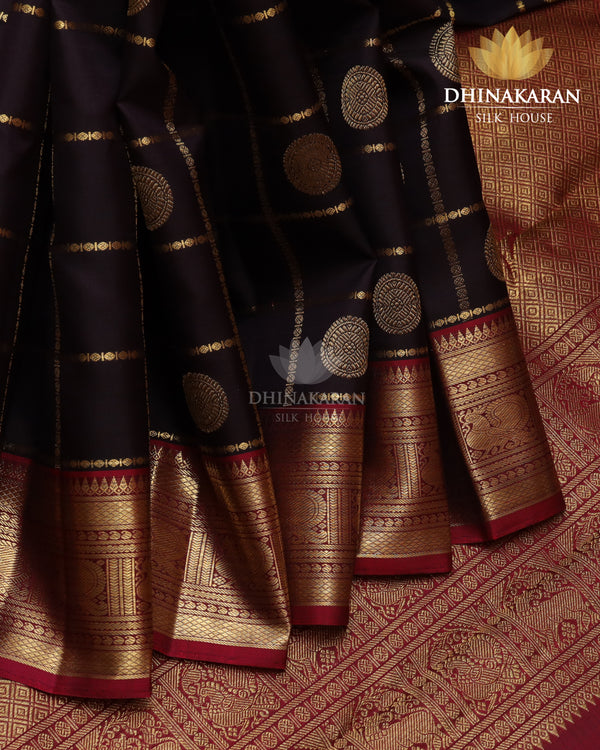 Coffee Brown Kanjivaram-sau2090