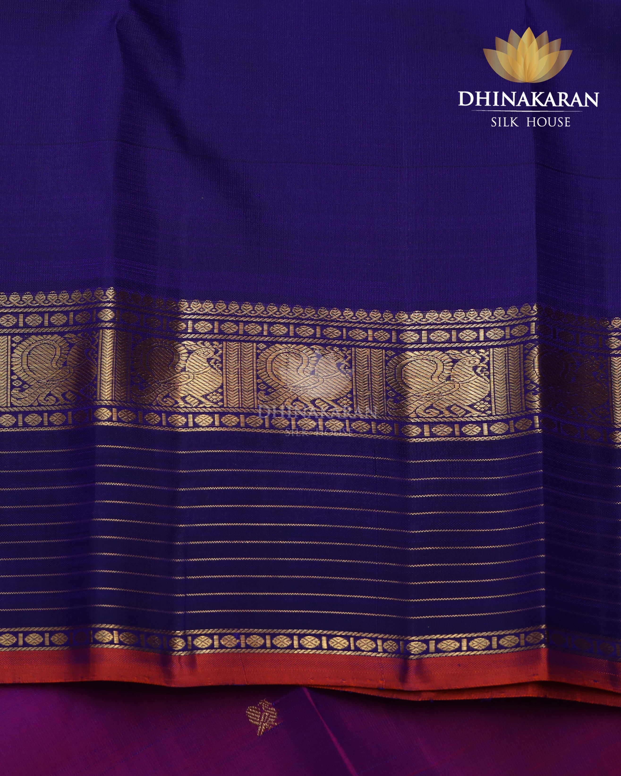 Purple Shot Kanjivaram-sau2636