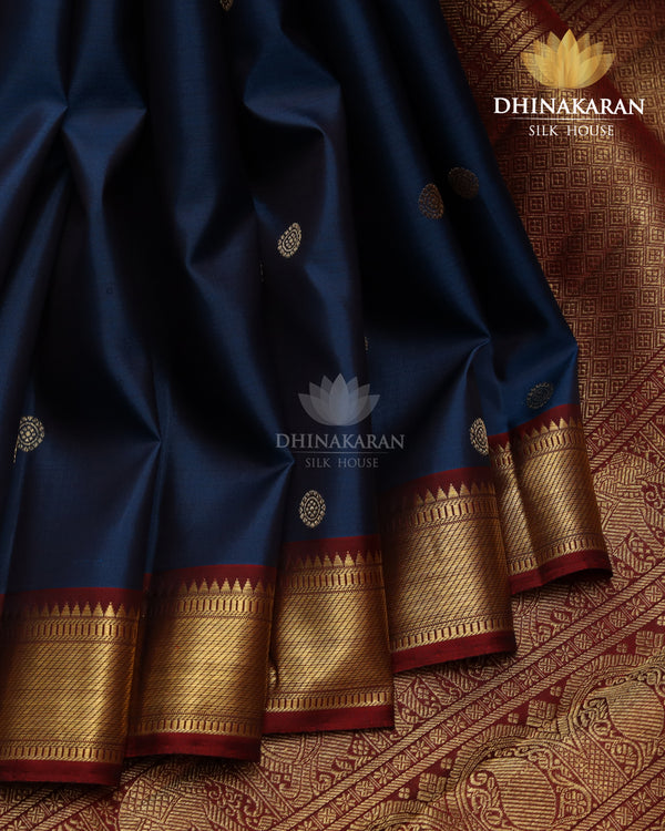 Emerald Blue Kanjivaram-sau2034