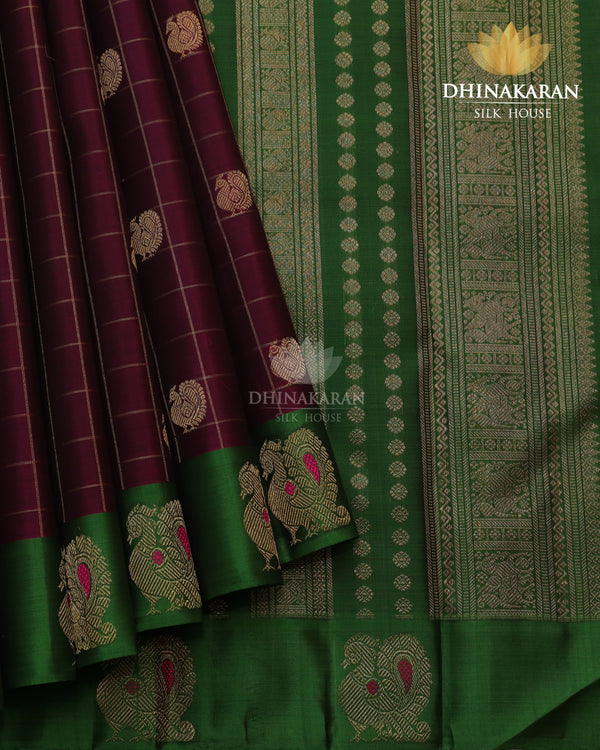 Vintage Kattam Kanjivaram-sar2702