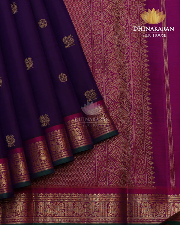 Purple Kanjivaram-sar956