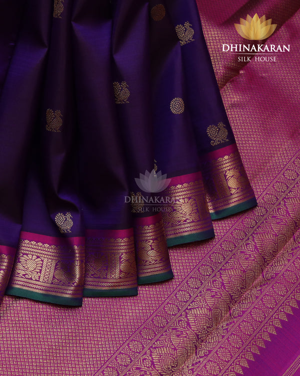 Purple Kanjivaram-sar956