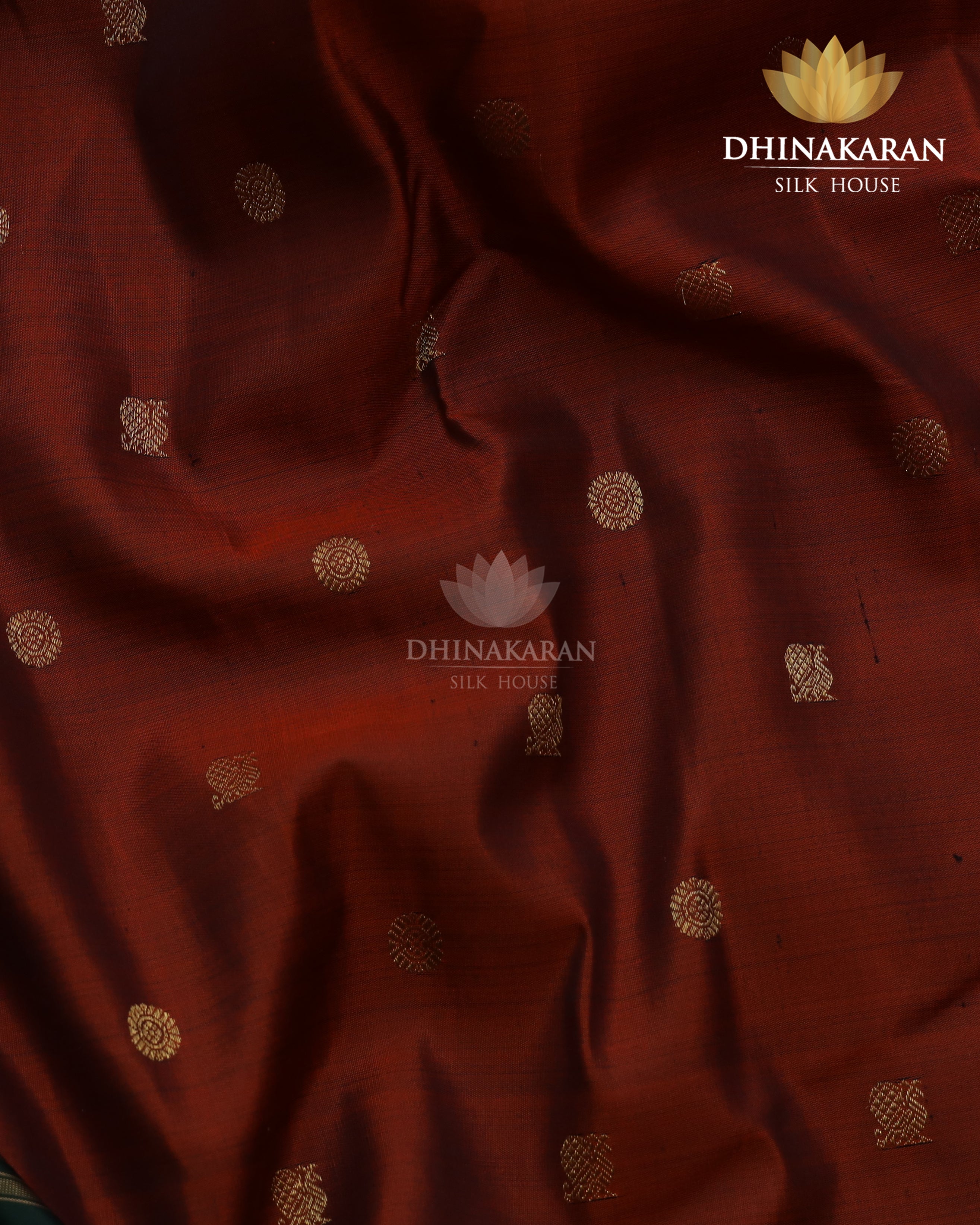Rust Colour Kanjivaram-sar2708