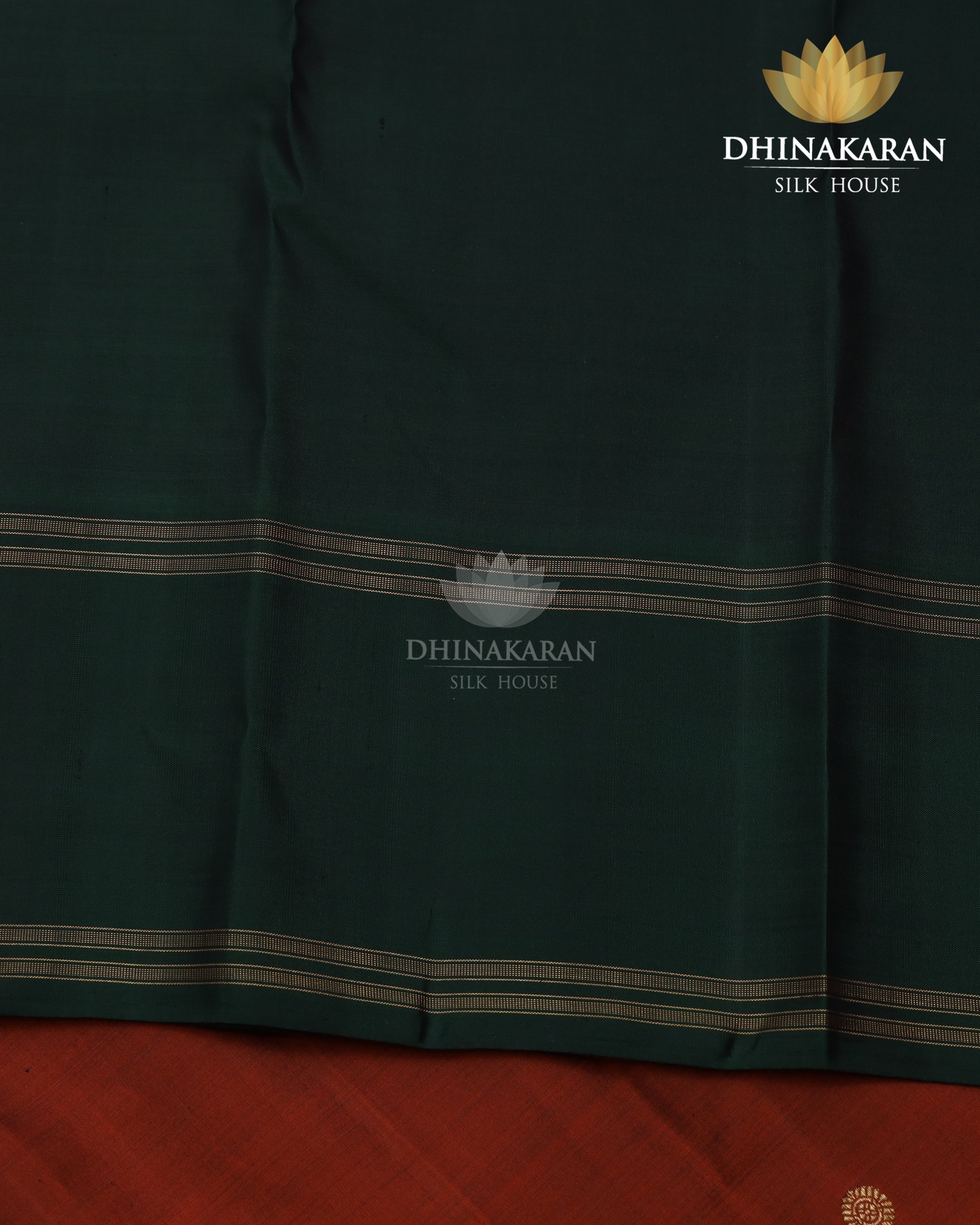 Rust Colour Kanjivaram-sar2708