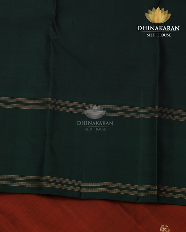 Rust Colour Kanjivaram-sar2708
