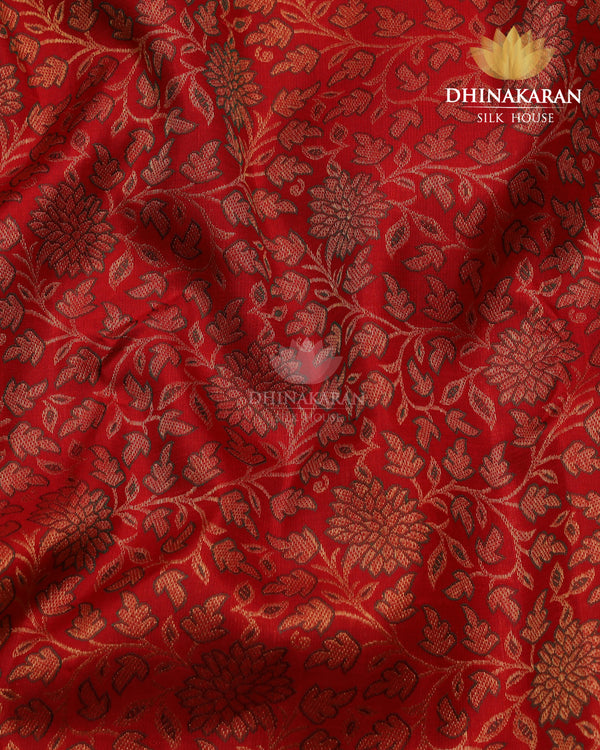 Red Brocade Kanjivaram-sv224