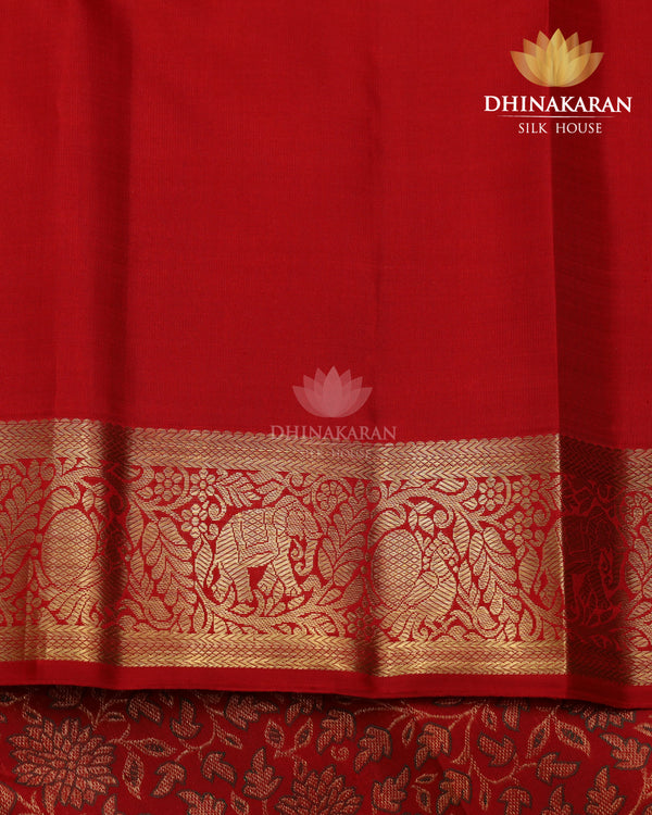 Red Brocade Kanjivaram-sv224