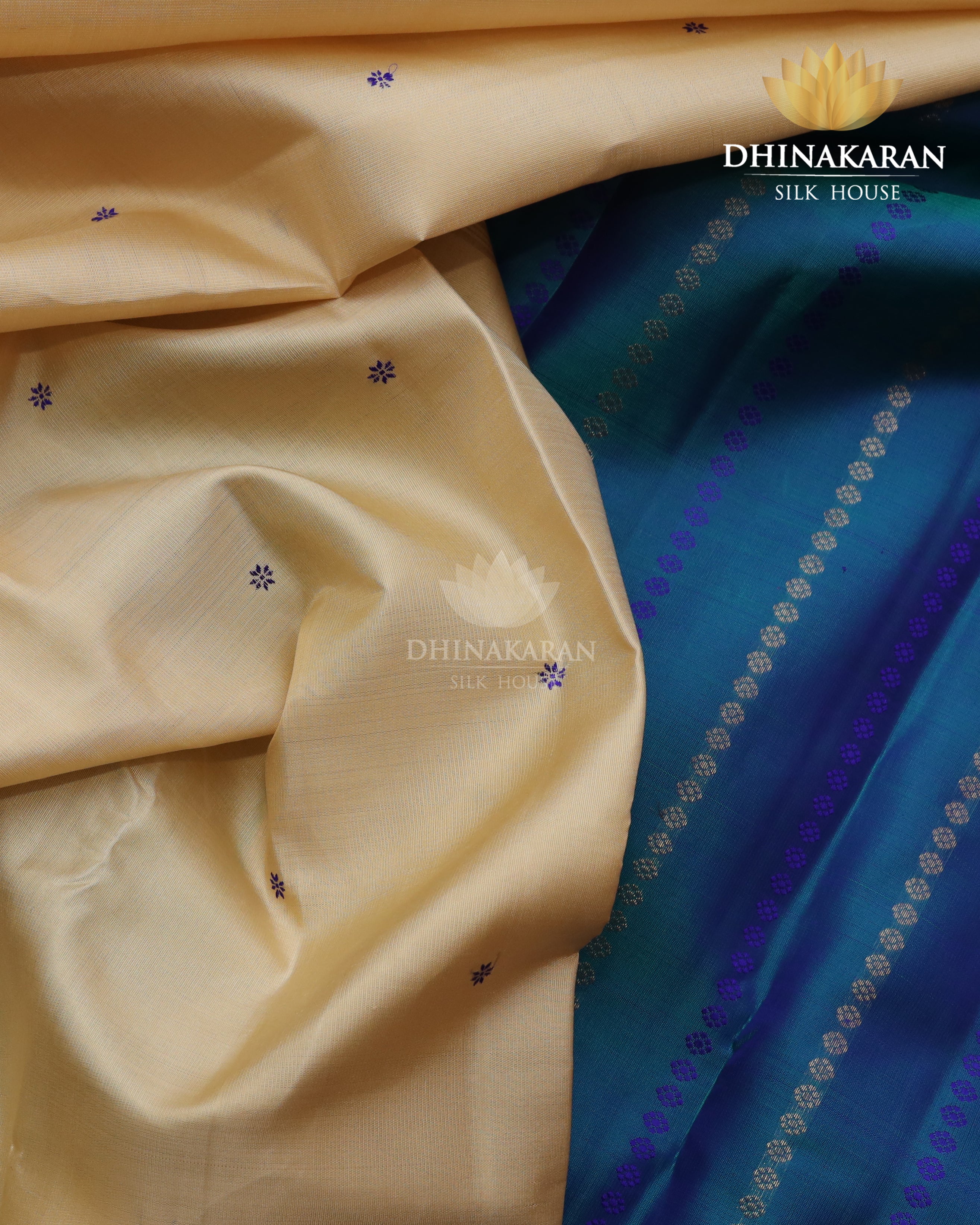 Beige Borderless Kanjivaram-sar2400