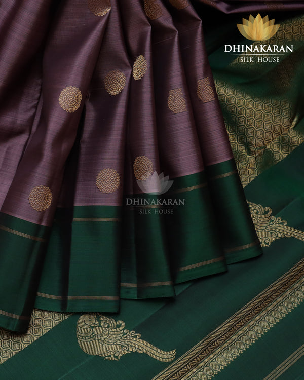 Mauve Kanjivaram-sar2566