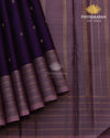 Mauve Border Kanjivaram-sar2708