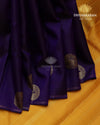 Purple Borderless Kanjivaram-sar2814
