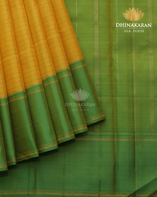 Lemon Yellow Kanjivaram-sar2560