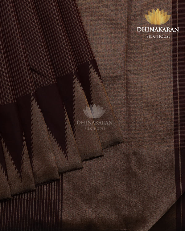 Coffee Brown 8kol Zari Kattam-sau2940