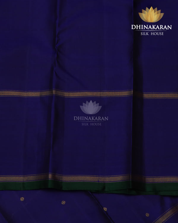 Ink Blue Kanjivaram-sar2392