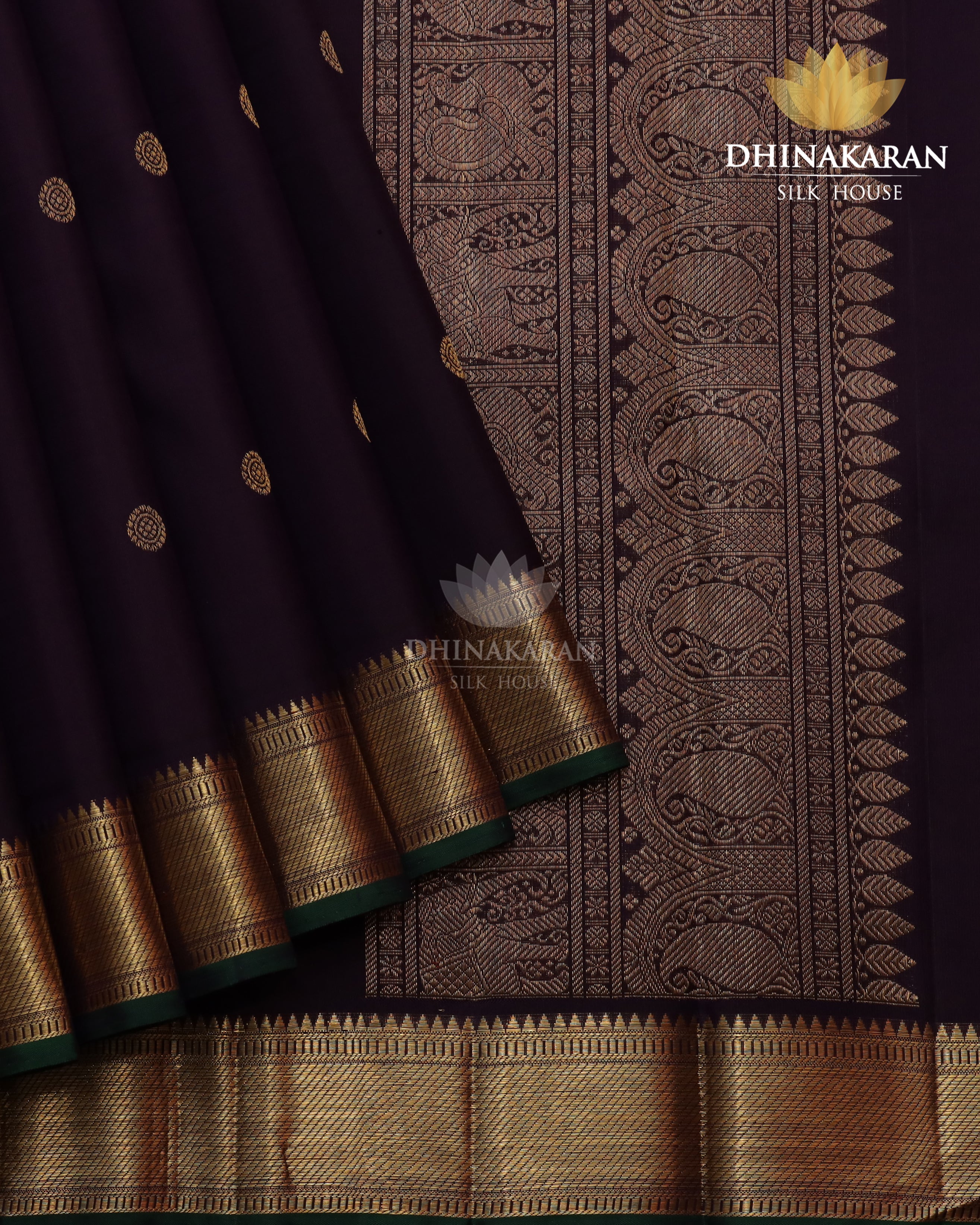 Deep Purple Kanjivaram-sau2746